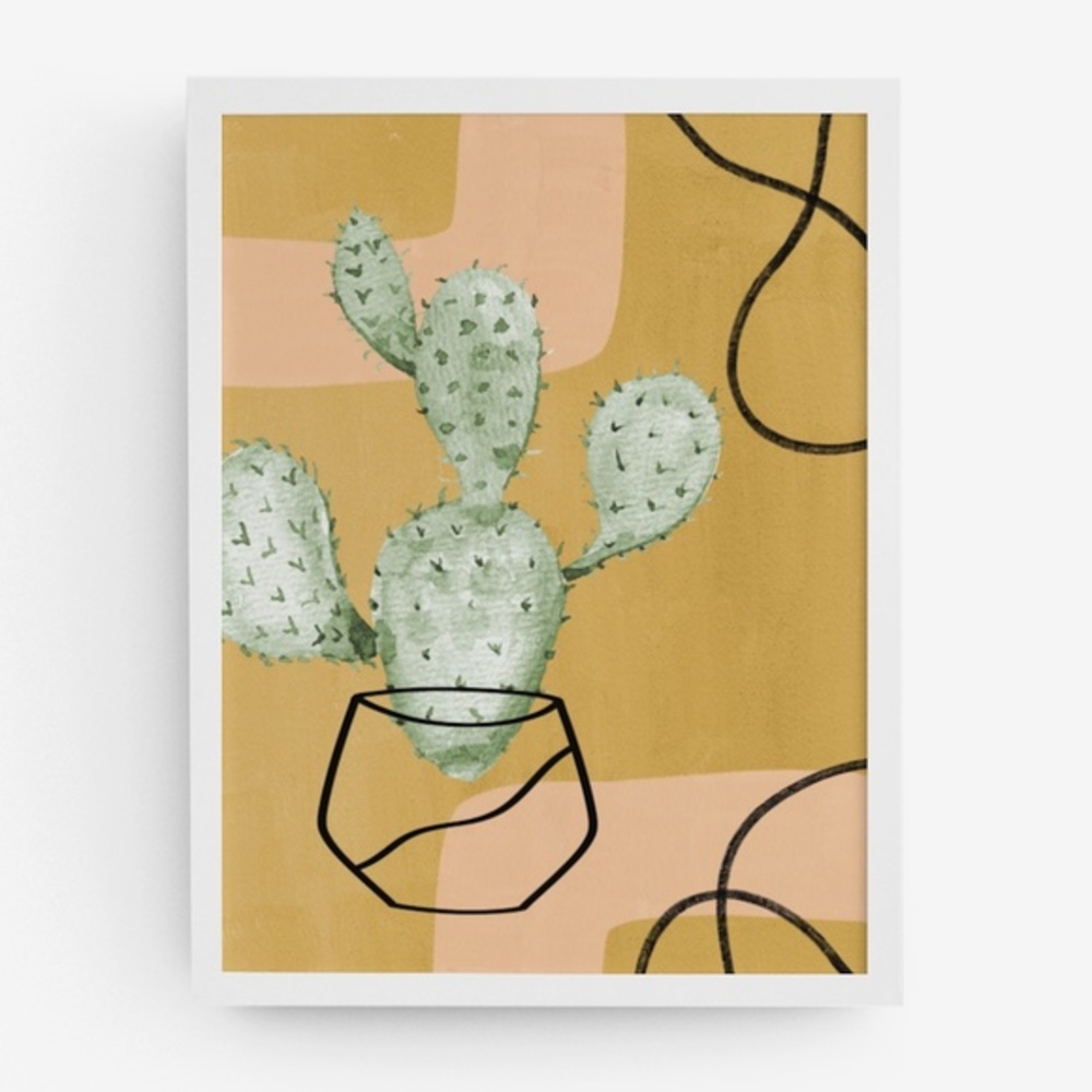 Wall Art Boho Nature Plants Print Illustration Unframed - Picture 3 of 5